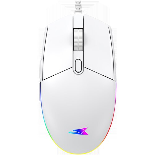WHITESHARK Baracuda BGM 112 CRAB Mouse White Cene