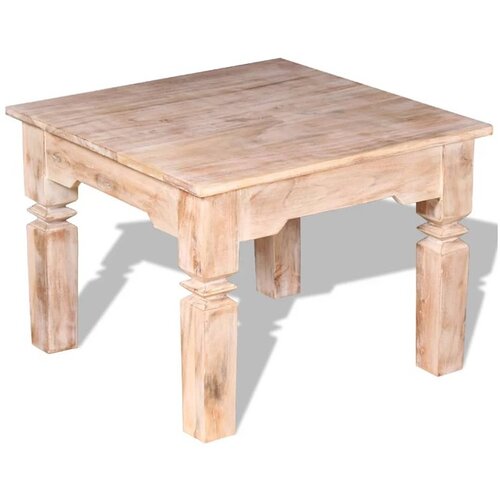 vidaXL Stolić za kavu od bagremovog drva 60 x 60 x 45 cm Cijene
