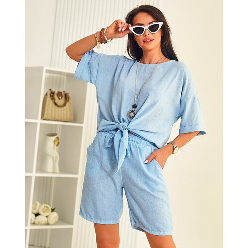Resti Cotton and linen women's oversize set Cene