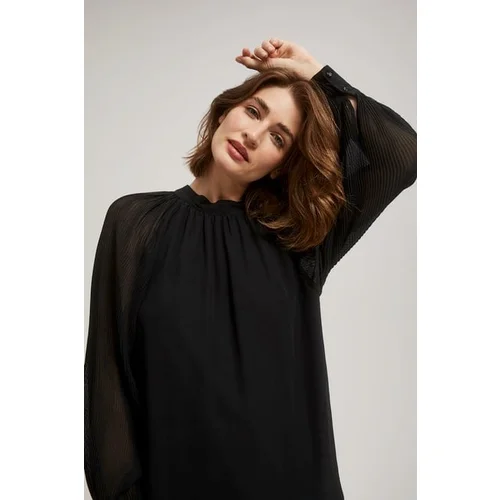 Moodo Shirt with pleated sleeves