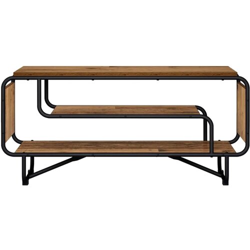  TV stalak 98 x 36 x 45 cm Staro drvo Konstruirano drvo - Staro drvo 98 x 36 x 45 cm Slike