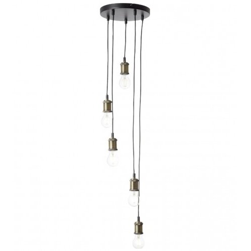 Brilliant Lampa viseća Ugolin crna/antik E27 A60 40W IP20 230V 99094/76 Cijene