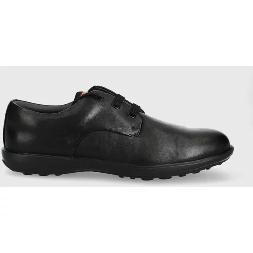 Camper Kožne cipele Atom Work za muškarce, boja: crna