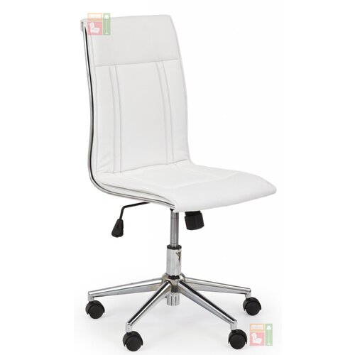 Halmar Pisarniški stol Porto - bel Cene