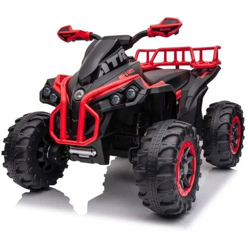 Lean_Toys Otro&amp;scaron;ki &amp;scaron;tirikolesnik na akumulator GTS 12V Rdeča Slike
