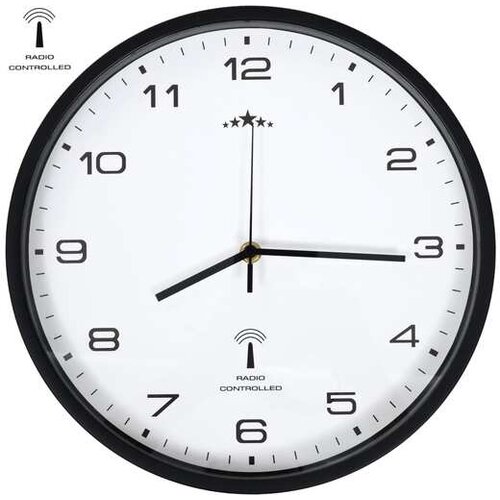  Radijsko voa stenska ura Quartz gibanje 31 cm bela in črna Cene