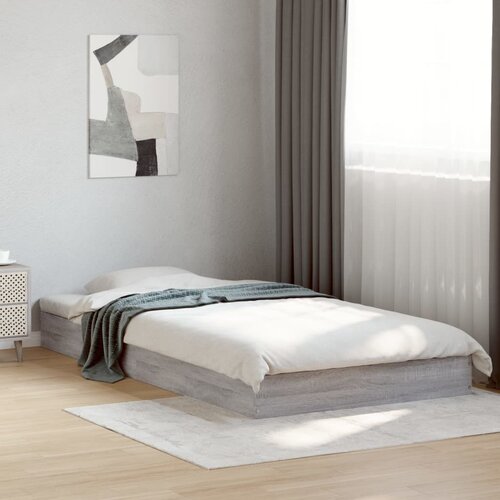 Furnova Posteljni okvir siva sonoma 90x190 cm inženirski les, (21937299) Slike