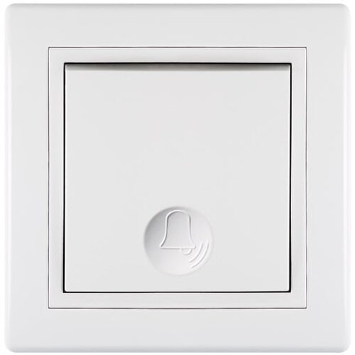 Taster sklopka za zvono 10A 250V beli Cene
