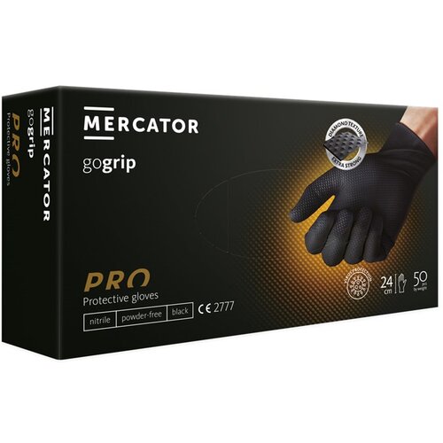 Lacuna JEDNOKRATNE RUKAVICE MERCATOR GOGORIP PRO CRNE VEL.XL Cijene