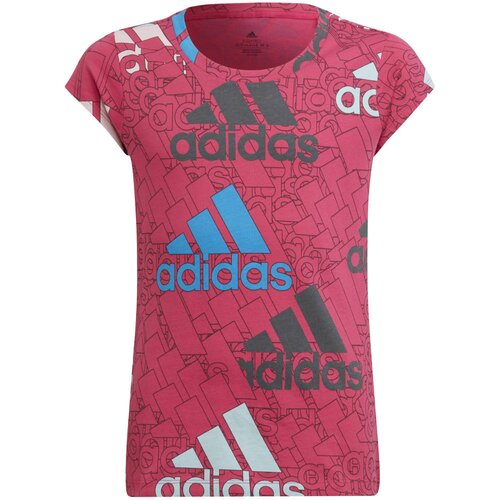 Adidas g es bl tee, majica za devojčice, pink HM4527 Slike