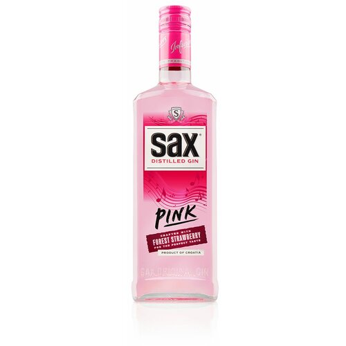 Sax pink gin 0,7L 37,5% Slike