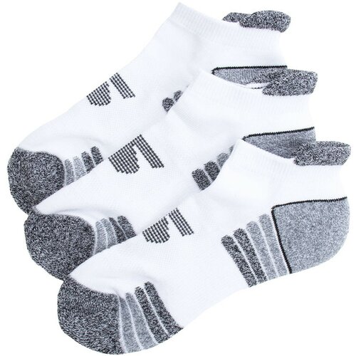 Skechers 3Pk perf grey w colo čarape Slike