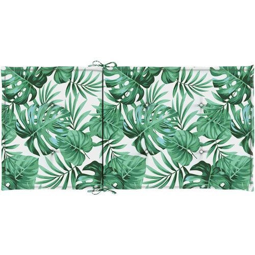 VidaXL jastuci za stolice Ostalo 6 pcs Uzorak li&amp;scaron;ća 100 x 50 x 3 cm Slike
