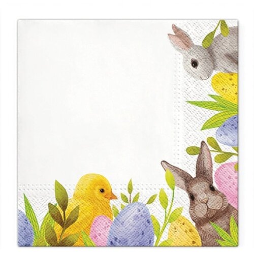 Salvete za dekupaž Bunny Corner - 1 kom Cijene