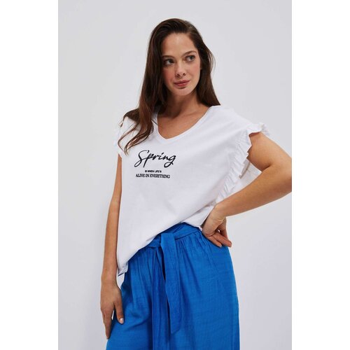 Moodo women's T-shirt - white Cene