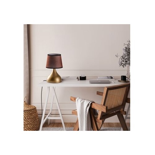 Opviq gota - 15475 goldbrown table lamp Slike