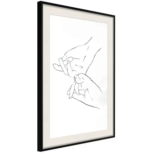  Poster - Joined Hands (White) 20x30