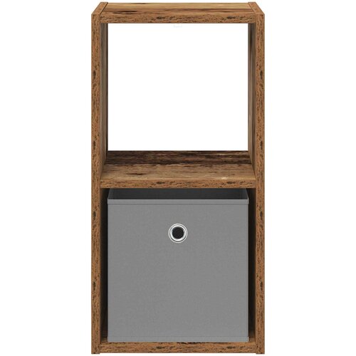  Noćni ormarić s ladicama 2 pcs Staro drvo 30,5 x 27 x 59,5 cm Slike