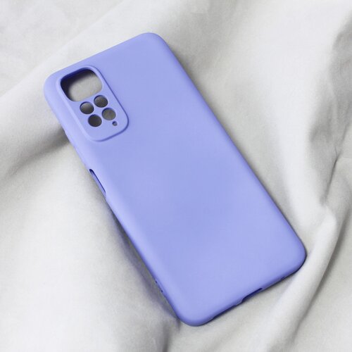 Teracell torbica soft velvet za xiaomi redmi note 11/Note 11S ljubicasta Slike