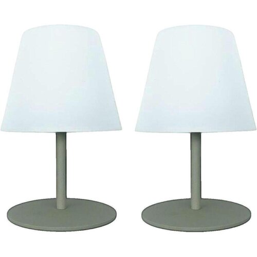 Lumisky Pisarni&amp;scaron;ke svetilke Lampe d&amp;#039;ext&amp;eacute;rieur TWINS set de 2 vert olive Zelena Slike