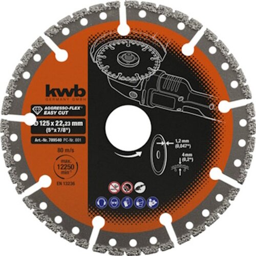 Einhell by kwb dijamantska rezna ploča multi-cut za drvo/metal/ciglu 115x22.23mm 49789140 Cene