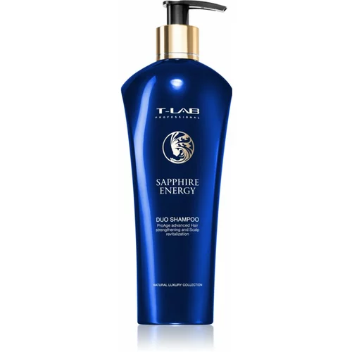 T-LAB Professional Sapphire Energy krepilni in revitalizacijski šampon za utrujene lase brez sijaja 300 ml