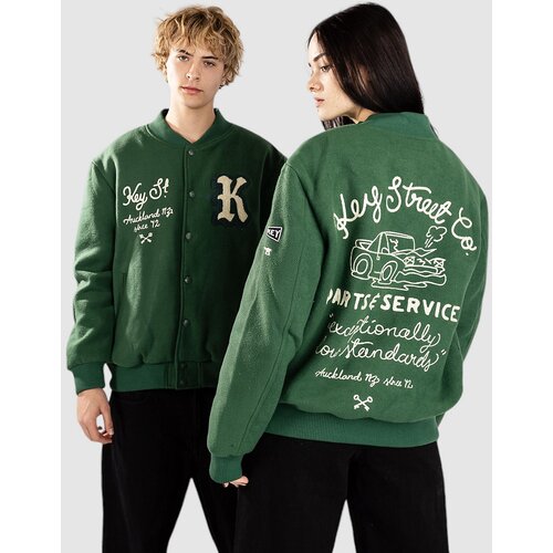 Key Street Work Varsity Jakna green Slike
