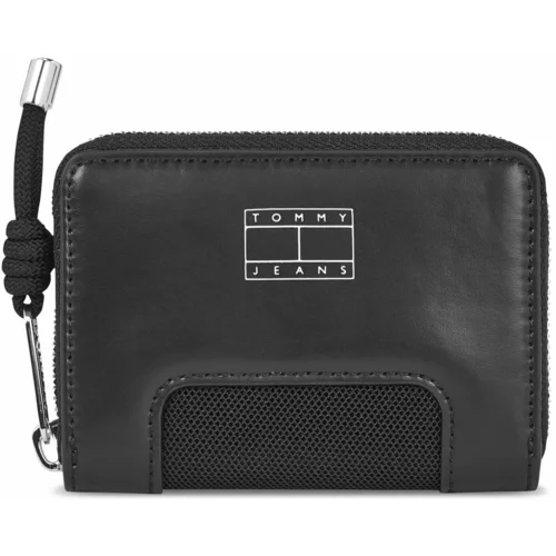 Tommy Jeans Majhna ženska denarnica AW0AW16218 Black BDS