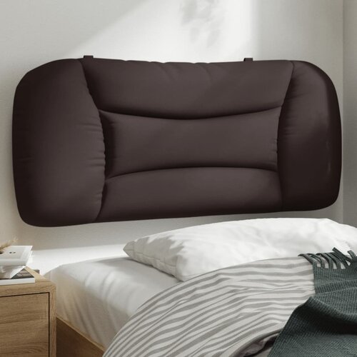 vidaXL Vzglavna stranica temno rjava 90 cm blago Cene