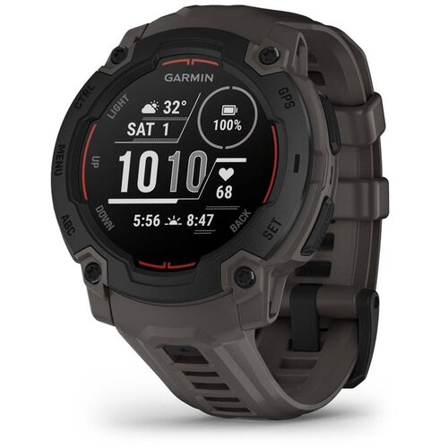 Garmin pametni sat Instinct E 45 mm, crni s remenom boje ugljena Cene