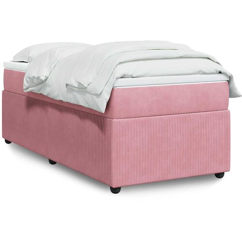 Box spring krevet s madracem ružičasti 90x190 cm bar&scaron;unasti Cijene