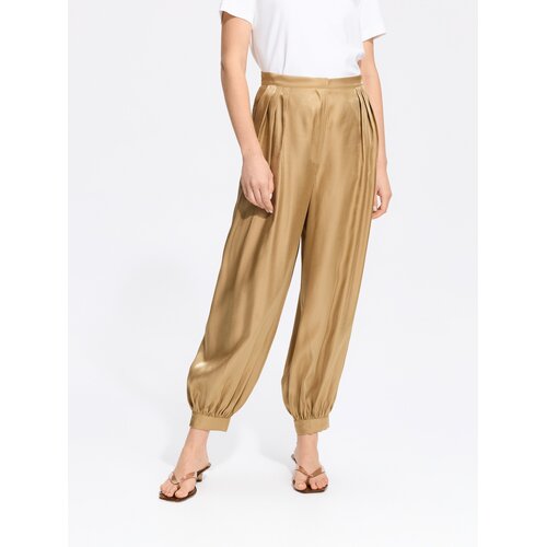 Reserved LADIES` TROUSERS - boja jantara Cijene