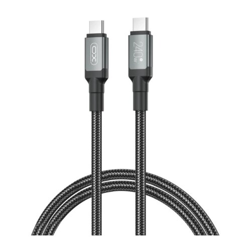 XO High Power Type-C Cable 2m NB-Q264B 240W Slike