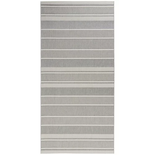 NORTHRUGS sivi vanjski tepih Strap, 80 x 200 cm