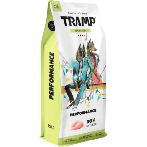 TRAMP Roc Performance - suha hrana za aktivne pse, 15 kg, (5000008054) Slike