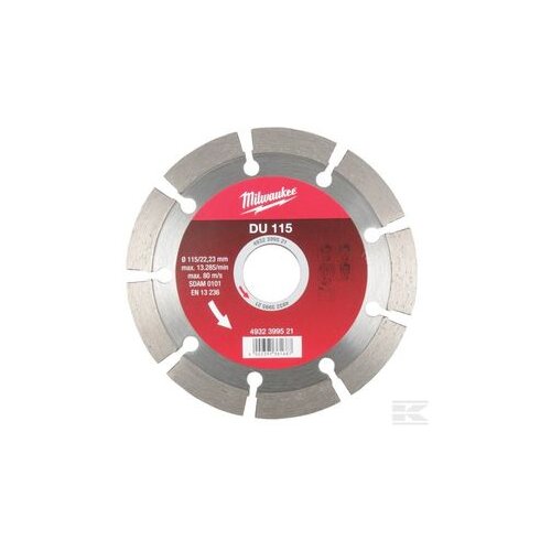 Milwaukee diamond diamond shield du 125 x 22,2 mm, (21108602) Slike