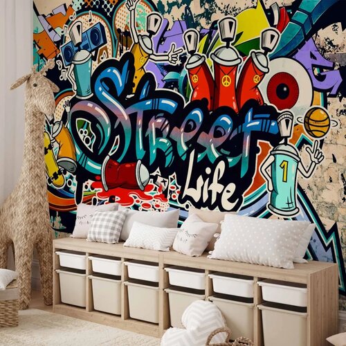  Foto tapeta - Street Life 100x70 Vodootporna Cene