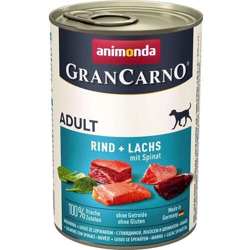 Animonda pse govedina, losos i spanać adult grancar Slike