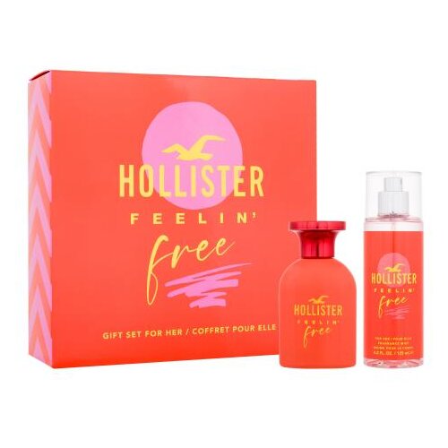 Hollister Feelin' Free set: EDP 50 ml + maglica za tijelo 125 ml za žene Cijene