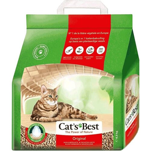  Cats's Best Ekološki posip za mačke Oko Plus Original - 20 L Cene