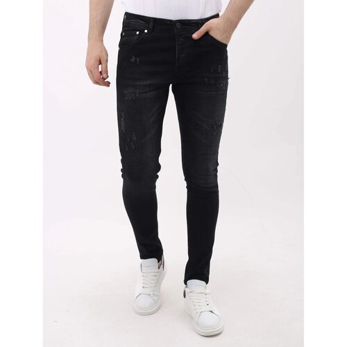 Mario Morato Kavbojke slim 154183085 Črna Slike