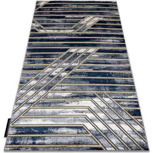 RugsX Preproge Preproga DE LUXE sodobni 460 Vrstice - 240x340 cm Modra Cene