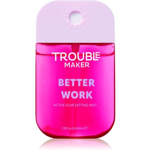 Trouble Maker Better Work sprej za fiksiranje &amp;scaron;minke za problematično lice 45 ml Slike