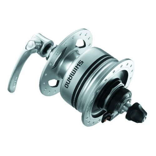 Shimano nabla prednja dynamo DHC30003NQR nexus 6V 30W 36H old 100MM qr silver lever 133MM silver W/SMDH10 indpack EDHC30003NQAASG Cene