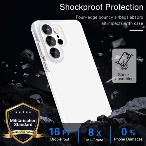 SUNSKY Ovitek za Samsung S26 Ultra 5G, Prozoren Slike