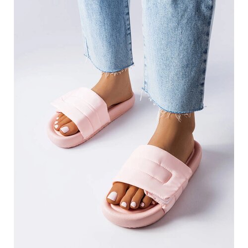 Gemre Pink Velcro Sandals Aleron Cene