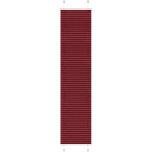  Plisirana zavjesa Bordo crvena 50x200 cm Širina tkanine 49,4 cm Poliester Cene