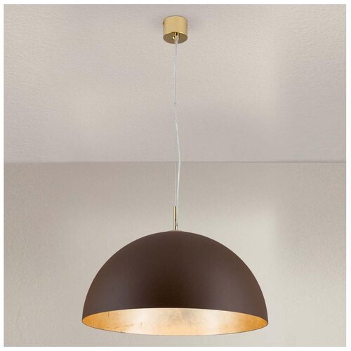 Orion HL 6-1623/1 - Luster na sajli ELIANO 1xE27/60W/230V prečnik 50 cm braon/zlatna Cene