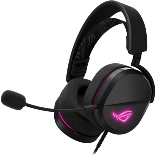 Asus Slu&amp;scaron;alice ROG Pelta Core Black Slike
