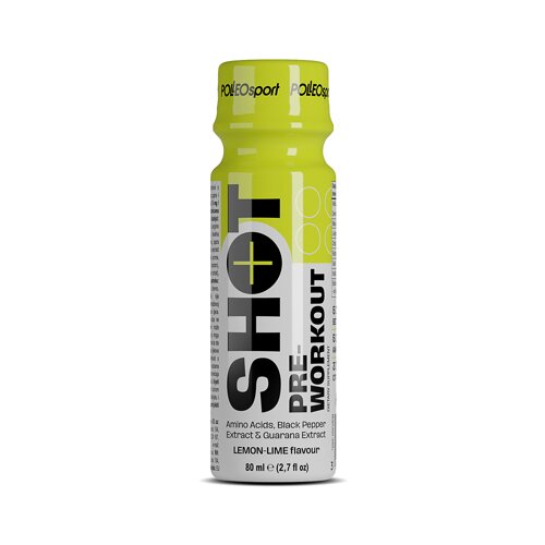 Polleo Sport SHOT Pre-Workout, 80 ml - Lemon Lime, (20500613) Cene
